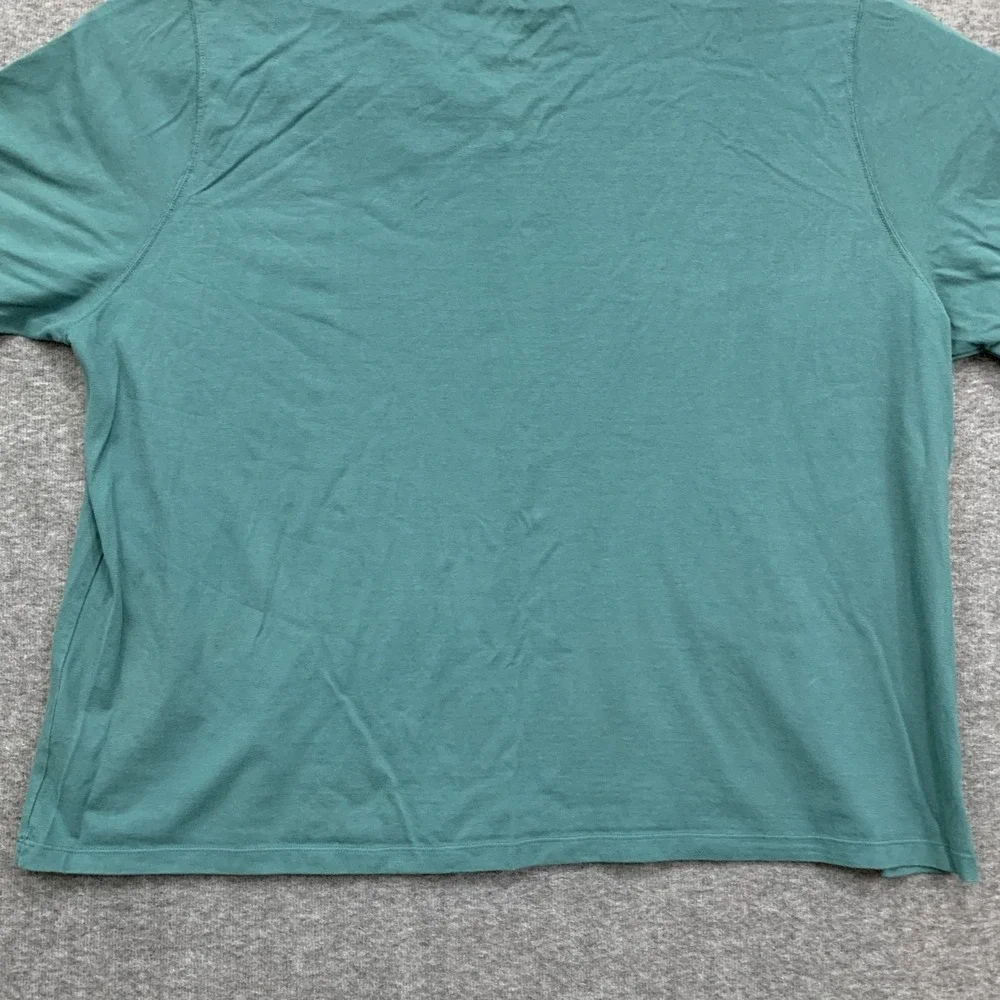 Nike Air Jordan Tee Shirt Mens 3XL‎ Flight Jumpman Logo Teal Green Short Sleeve
